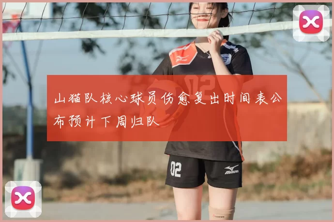 山猫队核心球员伤愈复出时间表公布预计下周归队