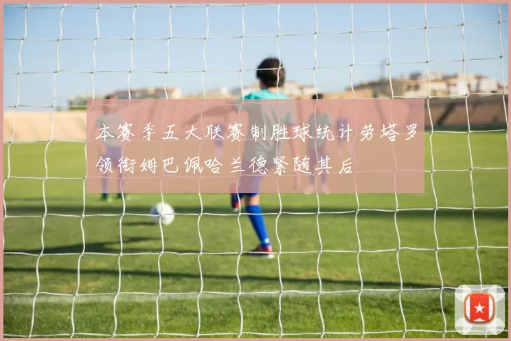 本赛季五大联赛制胜球统计劳塔罗领衔姆巴佩哈兰德紧随其后