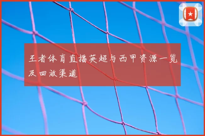 王者体育直播英超与西甲资源一览及回放渠道