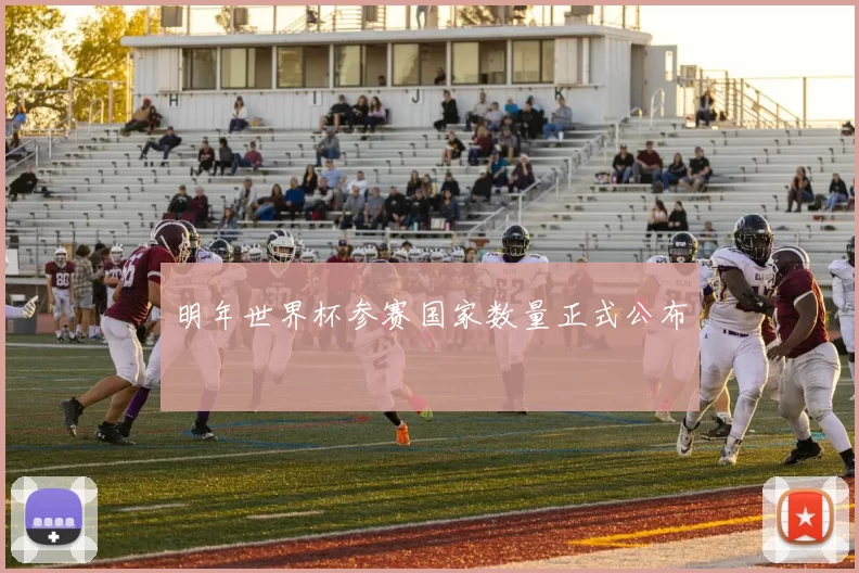 明年世界杯参赛国家数量正式公布