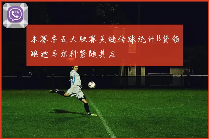 本赛季五大联赛关键传球统计B费领跑迪马尔科紧随其后